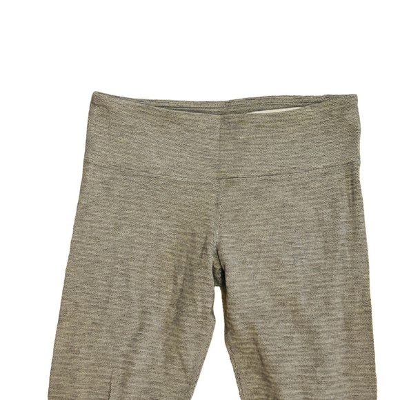 Lululemon Light Grey Sweater Heathered Leggings SZ 6 - Picture 7 of 7